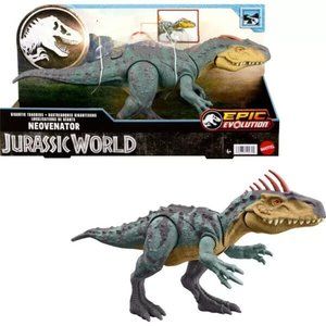 Jurassic World Epic Evolution Neovenator Gigantic Trackers 12" Dinosaur 2023